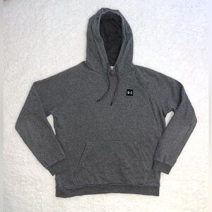 Under Armour Rival Pullover Hoodie Charcoal Gray Men’s Large